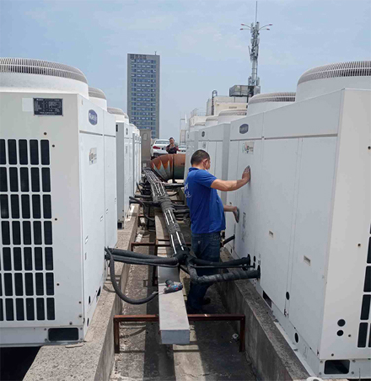 南昌市中央空调制热和不制冷系统维修方法